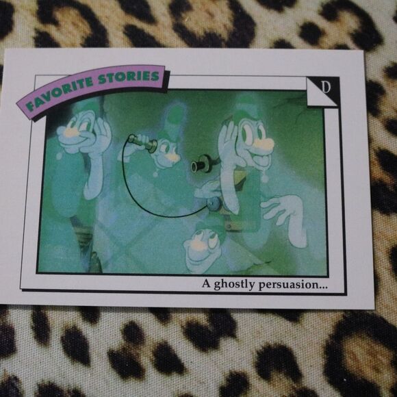 FS Lonesome Ghosts #D67 Disney Card - Picture 1 of 2